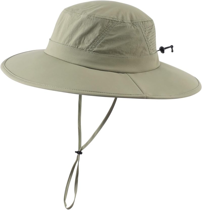 Sun Hats for Men Women Foldable Wide Brim Fishing Hat Quick Dry Summer Outdoor Garden Safari Bucket Hat