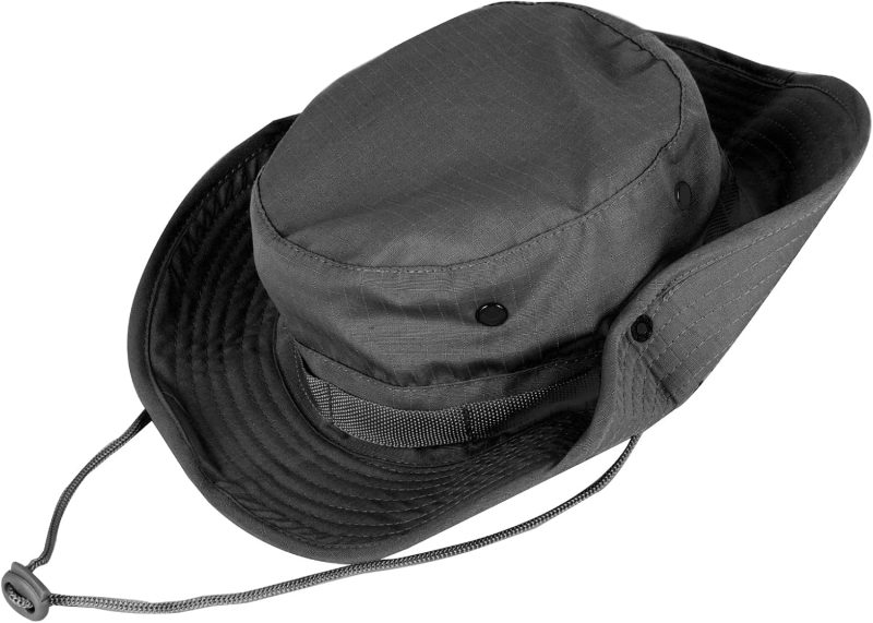 Sun Hats for Men Women Bucket Hat    Hat Foldable UV Protection Hiking Beach Fishing Summer Safari - Image 2